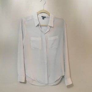 Anne Taylor 100% Silk Blouse